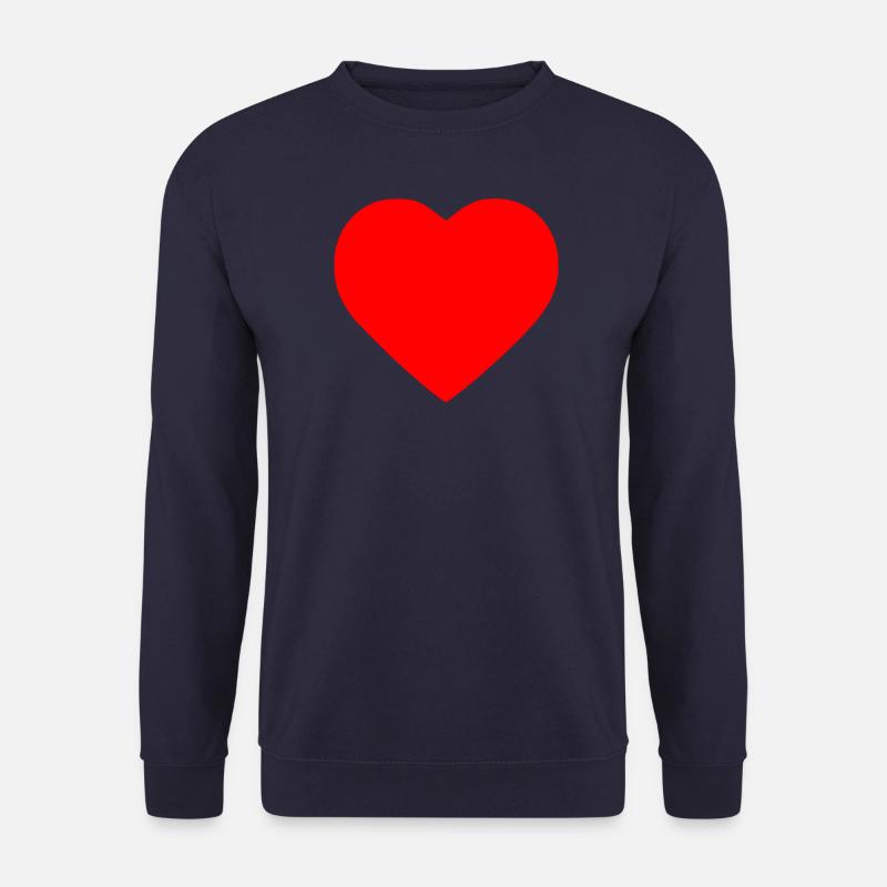 Herz - Unisex Pullover - Navy