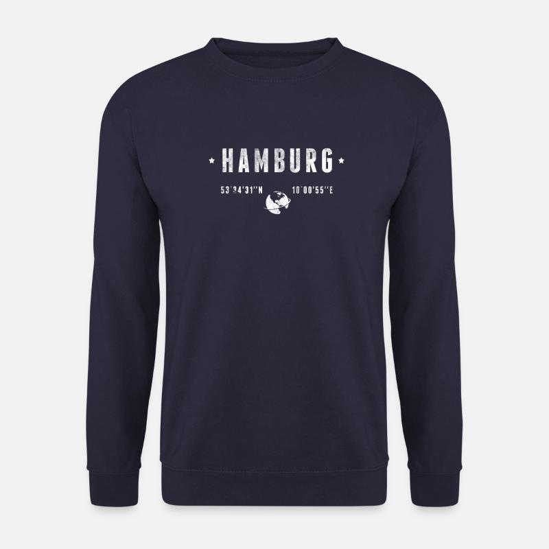Hamburg - Unisex Pullover - Navy