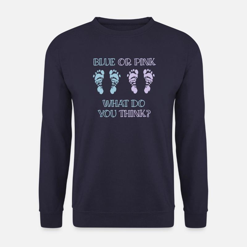 gender reveal party - Unisex Pullover - Navy