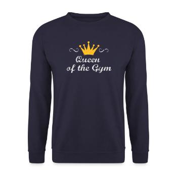 Remise en forme - Sweat-shirt Unisexe - marine - Devant - Alina (178cm) & Michal (187cm)