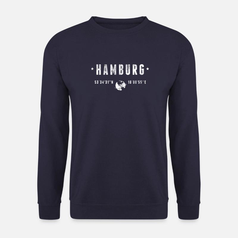 Hamburg - Unisex Pullover - Navy