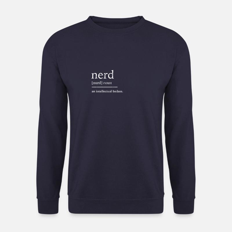 Streber Nerd - Unisex Pullover - Navy