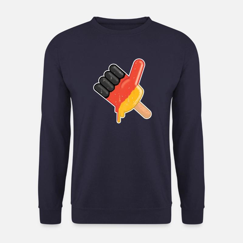 Flutschfinger Eis am Stiel "like" Deutschland - Unisex Pullover - Navy