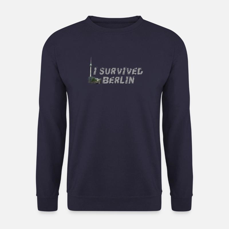 I survived Berlin - Unisex Pullover - Navy