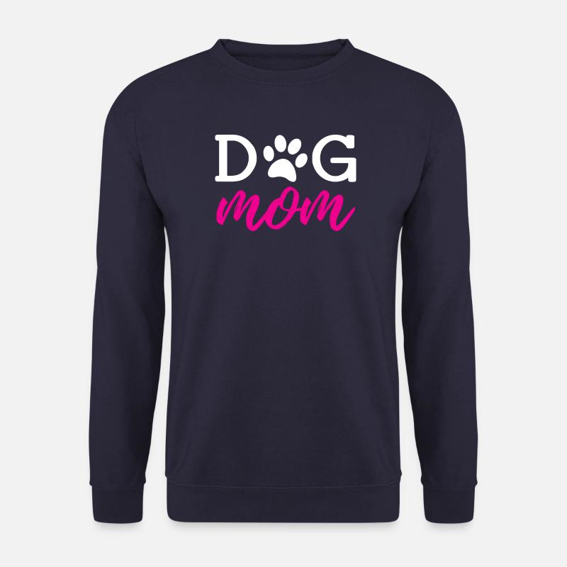 Dog Mom - Unisex Pullover - Navy