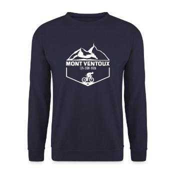 Mont Ventoux - Unisex Pullover - Navy - Vorne - Alina (178cm) & Michal (187cm)