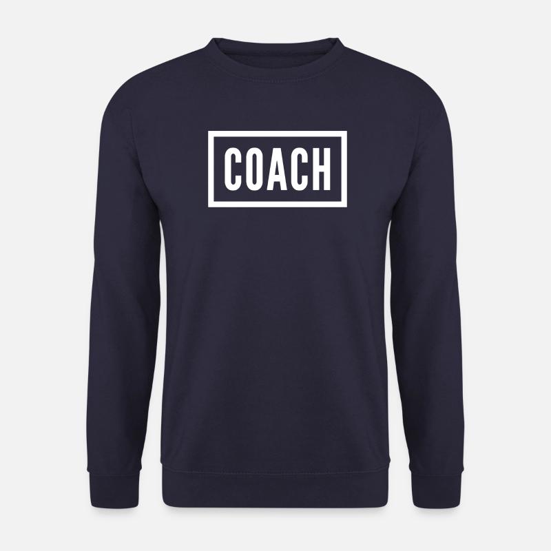 Coach Letter Monogram Design - Unisex Sweatshirt - navy