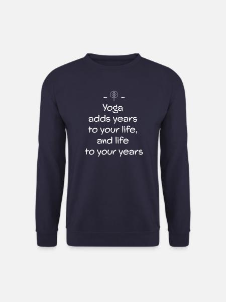 Yoga - Unisex Sweatshirt - navy