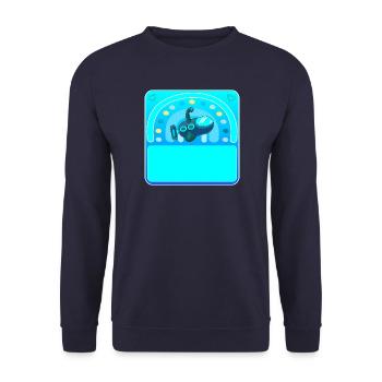 Sous-marin - Sweat-shirt Unisexe - marine - Devant - Alina (178cm) & Michal (187cm)