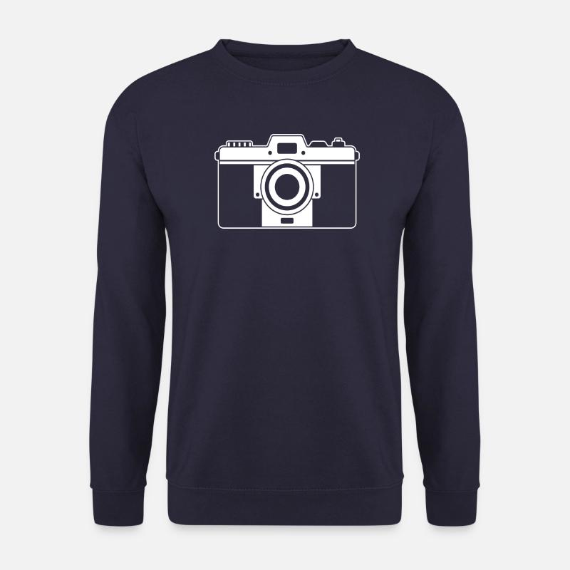 Retro Kamera Design für Fotografen - Unisex Pullover - Navy
