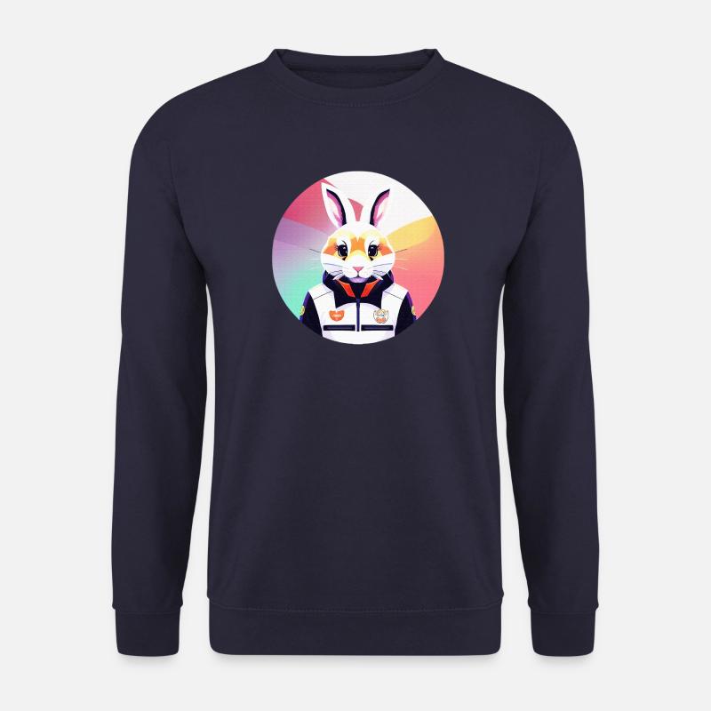 Lapin, Lapin, Lapin de Pâques - Sweat-shirt Unisexe - marine