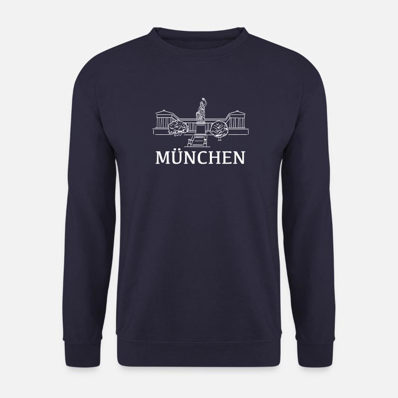 Bavaria München Munich Bayern Stadt Germany - Unisex Pullover - Navy