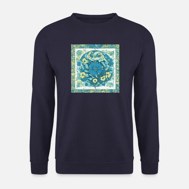 Blumen - Unisex Pullover - Navy