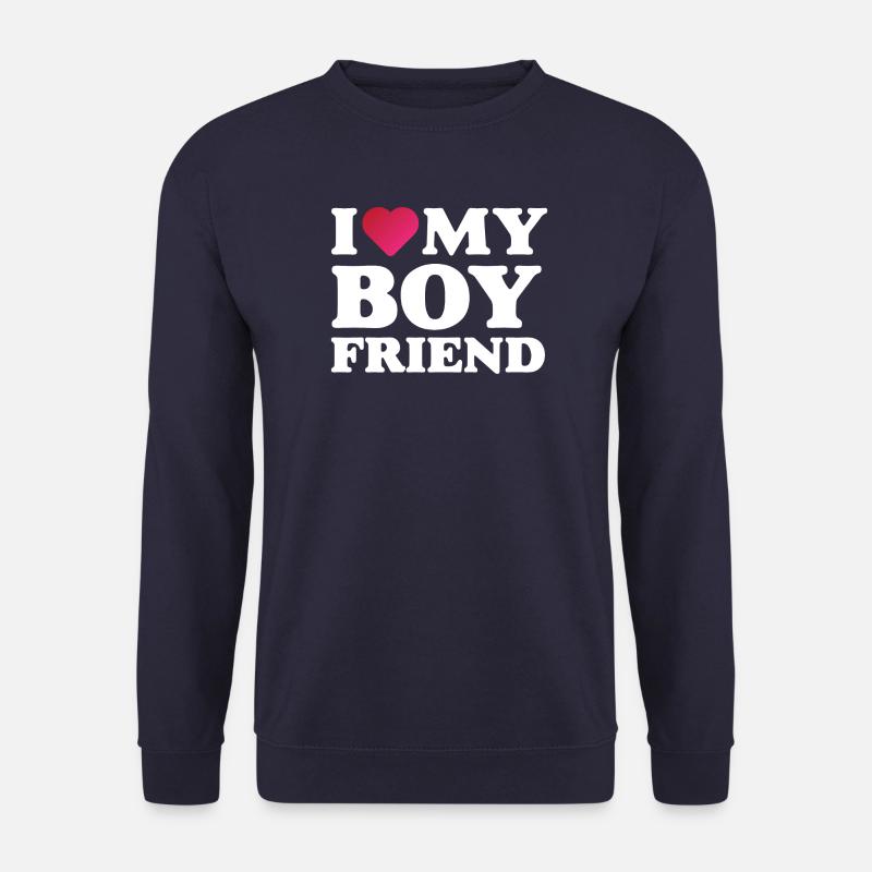 Ich liebe meinen Freund - Unisex Pullover - Navy