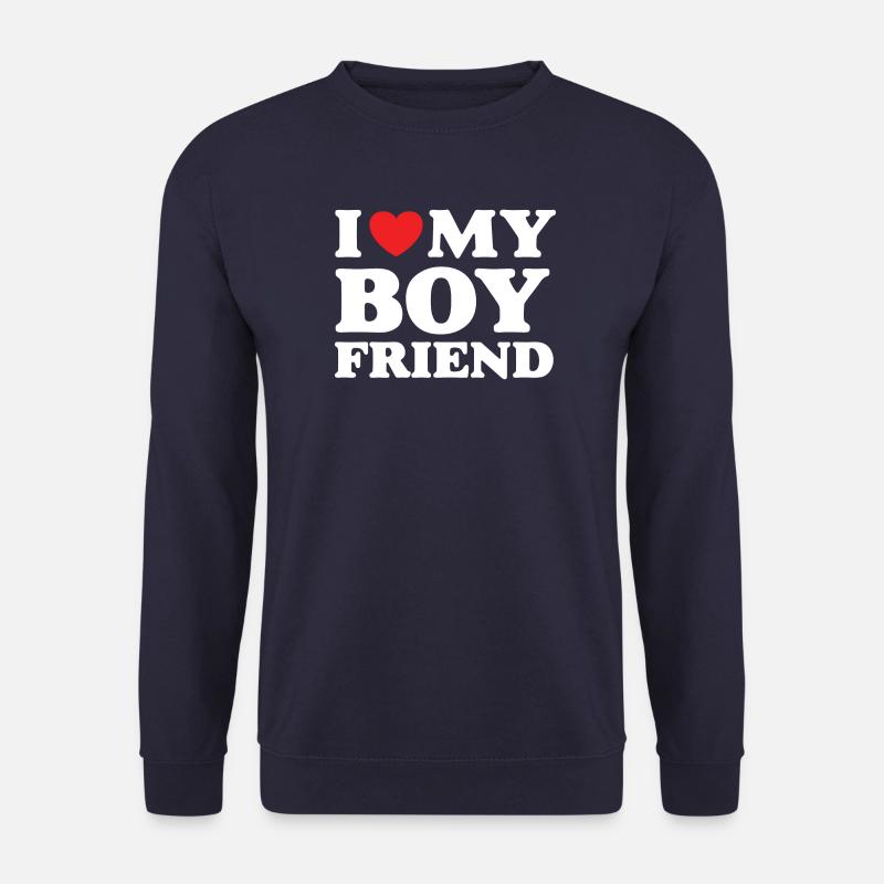 Ich liebe meinen Freund - Unisex Pullover - Navy