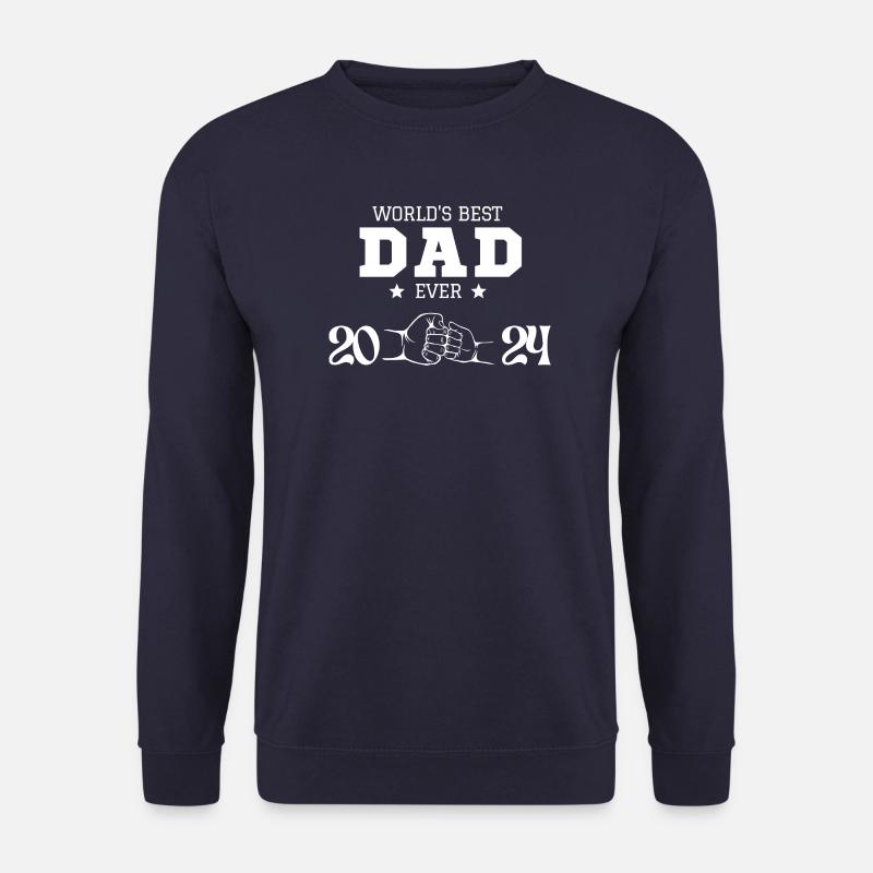 world´s best dad 2024 - Unisex Pullover - Navy