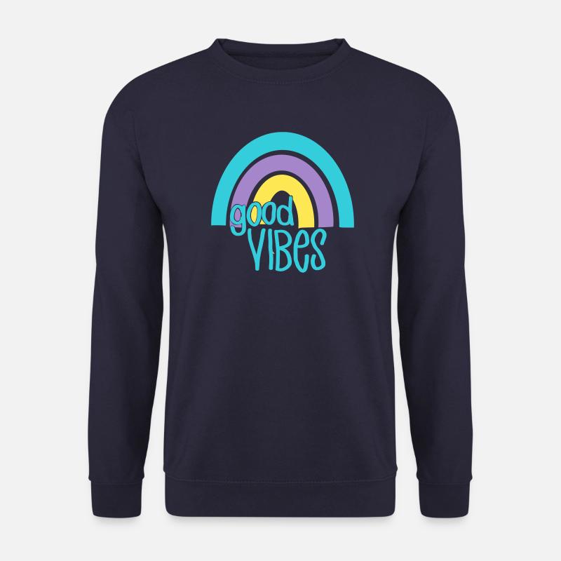 good Vibes - Unisex Pullover - Navy