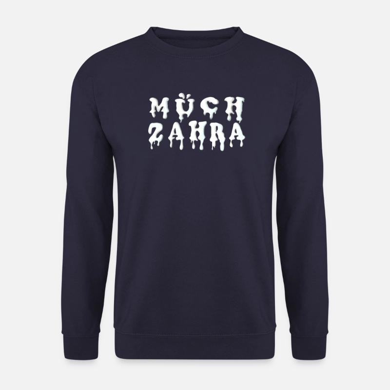 Müchzahra Milch LKW Molkerei - Unisex Pullover - Navy