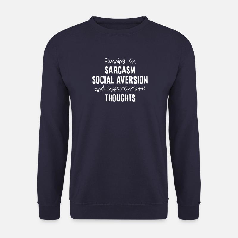 Running on... - Unisex Sweatshirt - navy