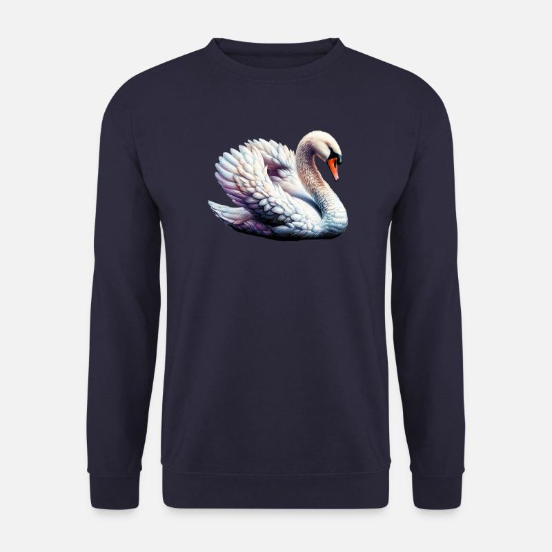 Schwan - Unisex Pullover - Navy