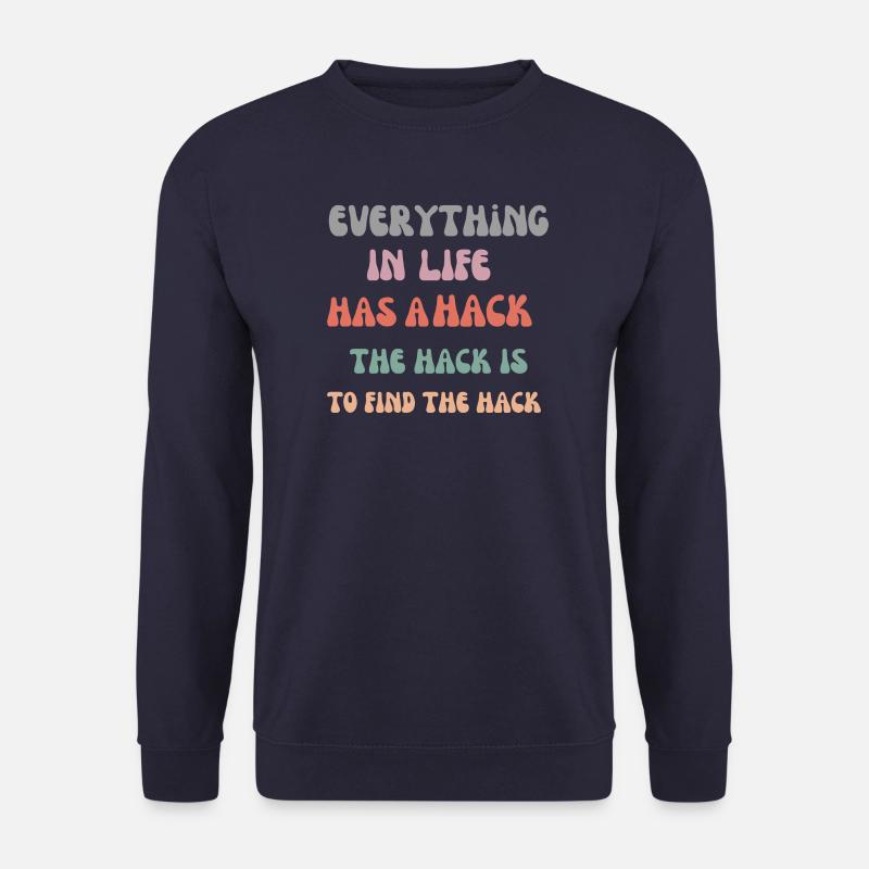 Lifehack - Unisex Sweatshirt - navy