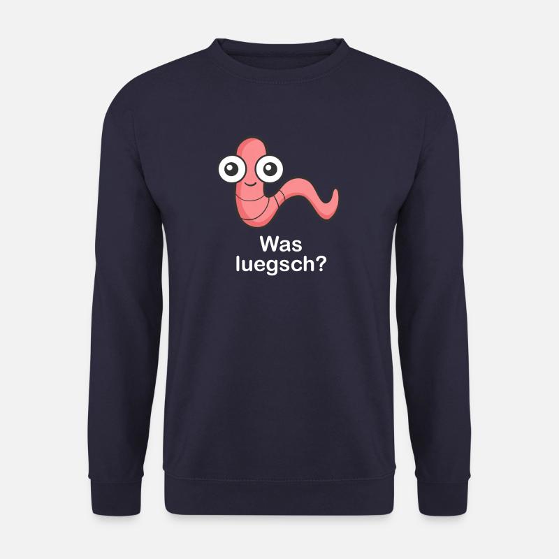 was luegsch? - Unisex Pullover - Navy
