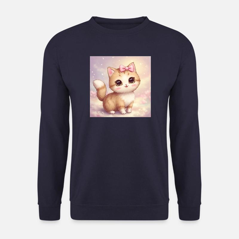 Ein entzückendes 💖 kleines Fellknäuel - Unisex Pullover - Navy