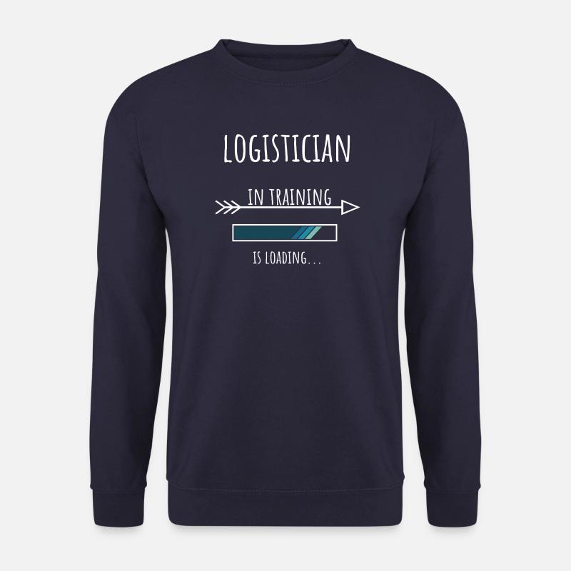 Logistician in Ausbildung Beruf Geschenk - Unisex Pullover - Navy
