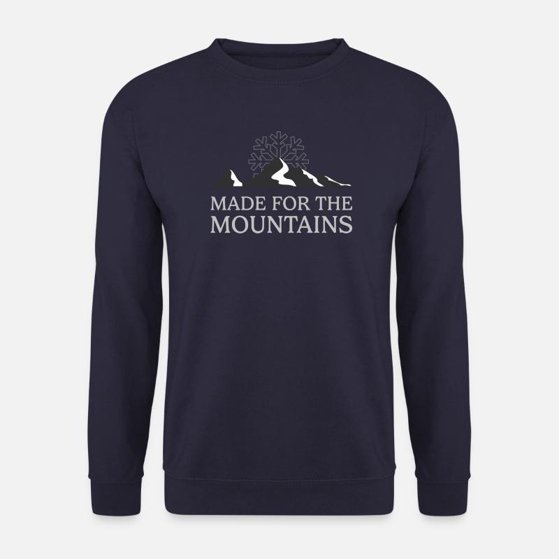 Gemacht für die Berge - Unisex Pullover - Navy