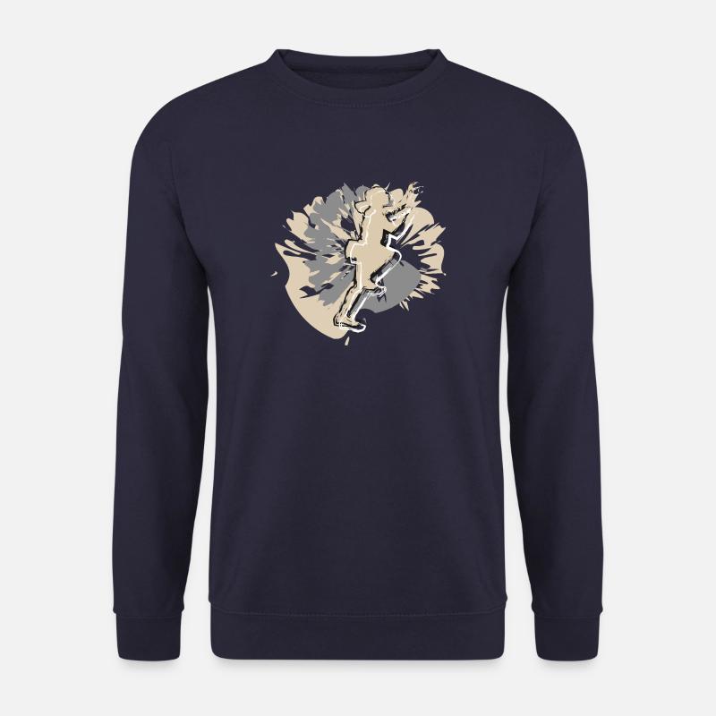 Klettern und Boldern - Unisex Pullover - Navy