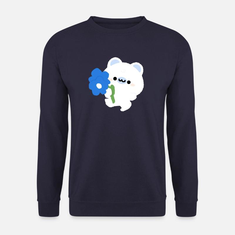 Romantischer Eisbär - Unisex Pullover - Navy