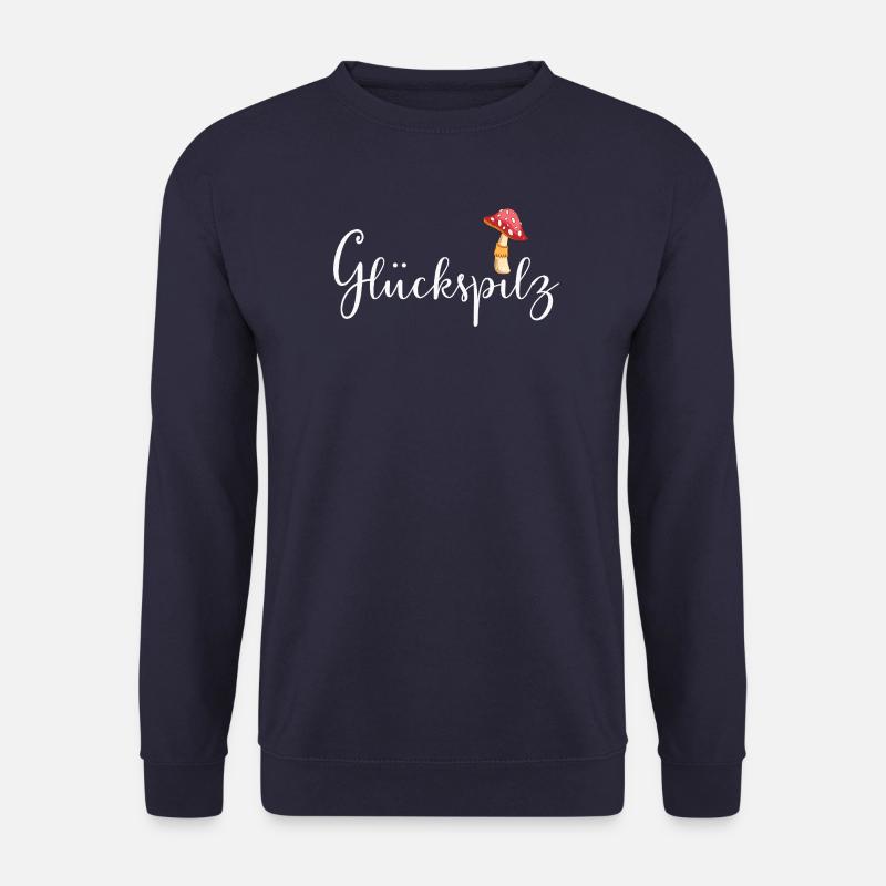 Glückspilz - Unisex Pullover - Navy
