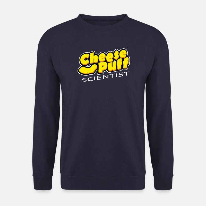 Cheese Puff Scientist - Unisex Sweatshirt - navy