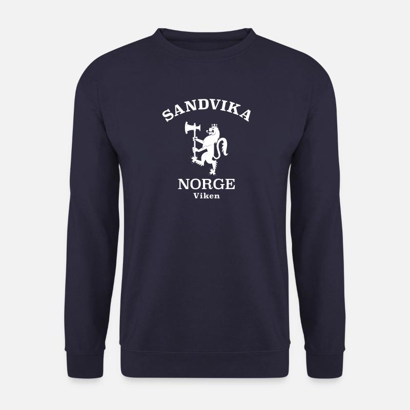 Sandvika Norge Norway - Unisex Pullover - Navy