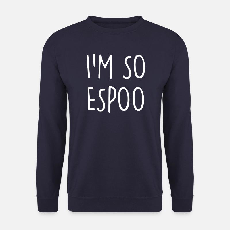 Espoo Finland - Unisex Pullover - Navy