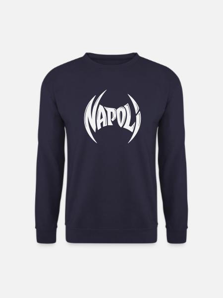 Napoli Crest Typography - Unisex Sweatshirt - navy