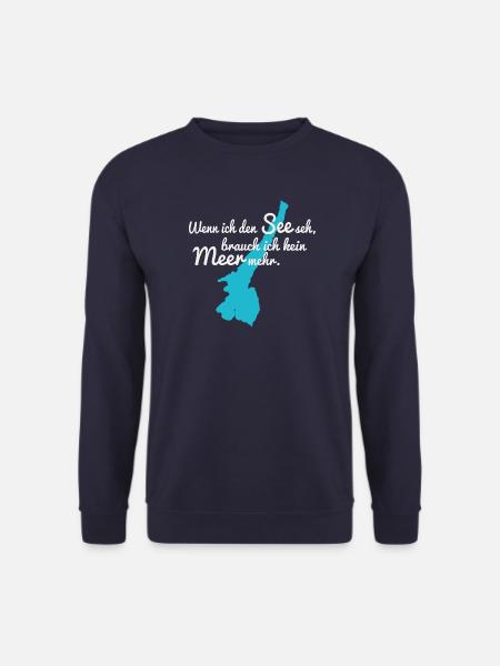 Gardasee Italien - Unisex Pullover - Navy