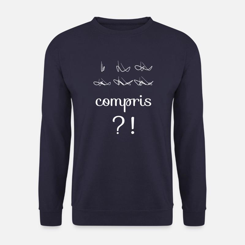 Chef de chœur Directeur d'orchestre Cadeu Compris? - Unisex Pullover - Navy
