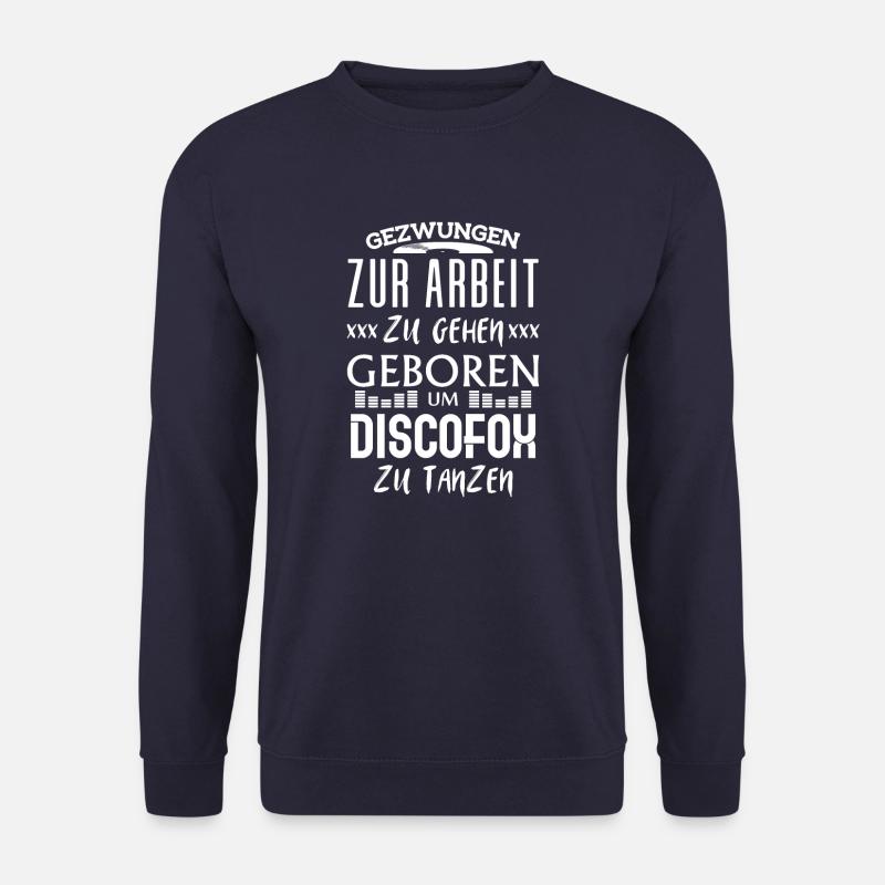 Discofox tanzen / Geschenk Tanzschule - Unisex Pullover - Navy