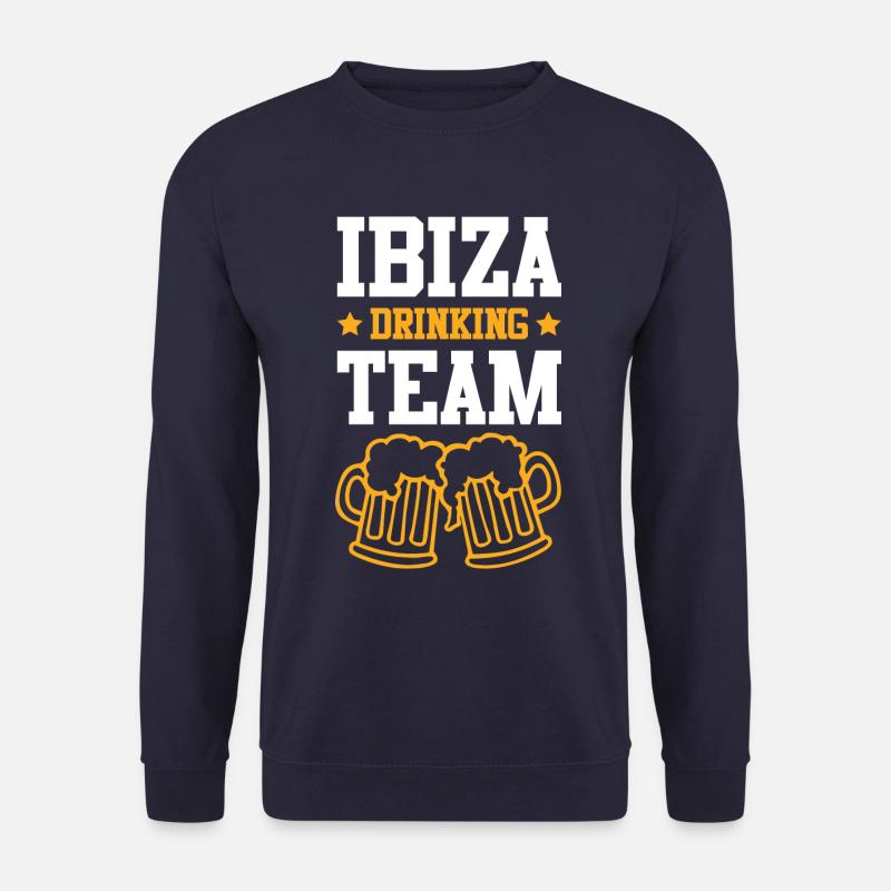 Ibiza Drinking Team - Unisex Sweatshirt - navy