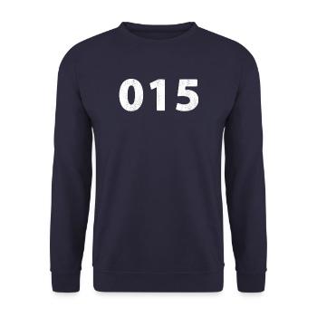 015 Delft Nootdorp Pijnacker Delfgauw Schipluiden - Sweat-shirt Unisexe - marine - Devant - Alina (178cm) & Michal (187cm)