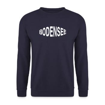 LAC DE CONSTANCE - Sweat-shirt Unisexe - marine - Devant - Alina (178cm) & Michal (187cm)