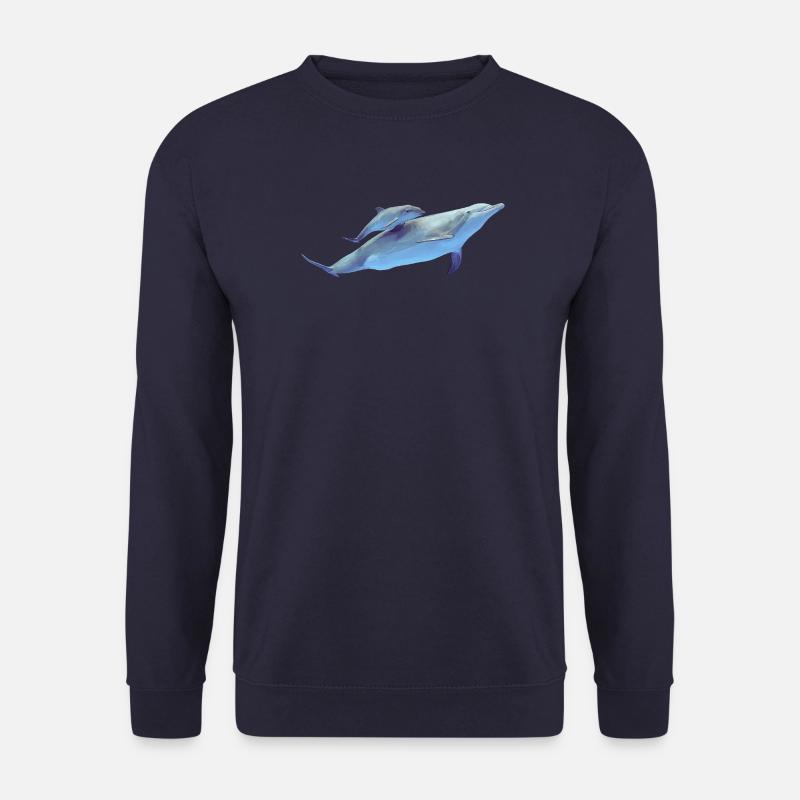 Delfin - Unisex Pullover - Navy
