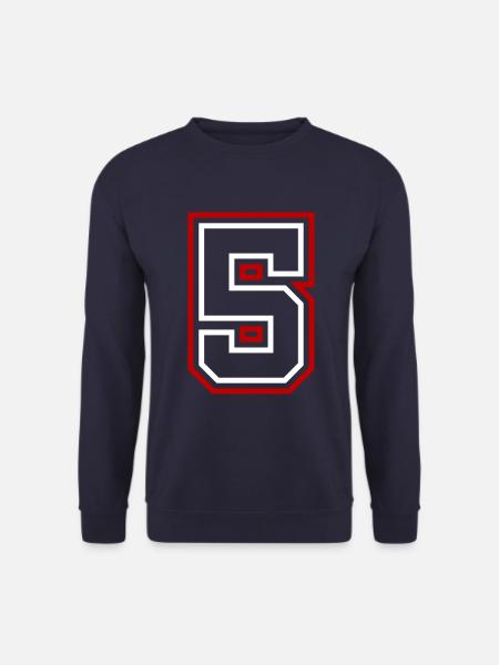 5 Number number - Unisex Sweatshirt - navy