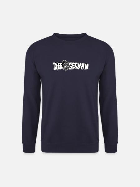 Deutscher Adler Cartoon Stil Heimatliebe deutsch - Unisex Pullover - Navy
