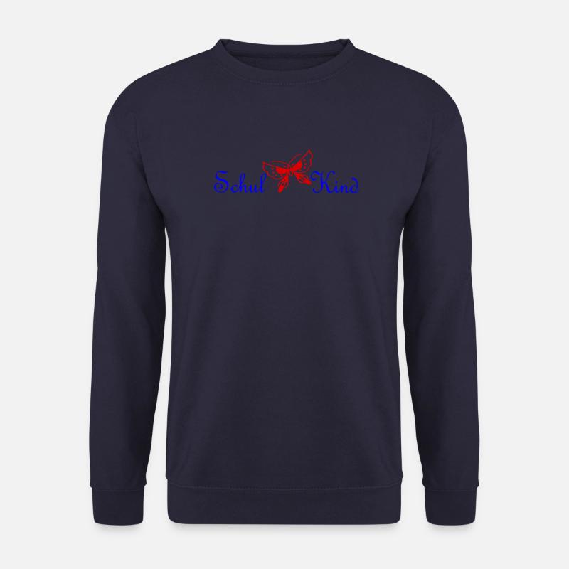 Schulkind Schmetterling - Unisex Pullover - Navy