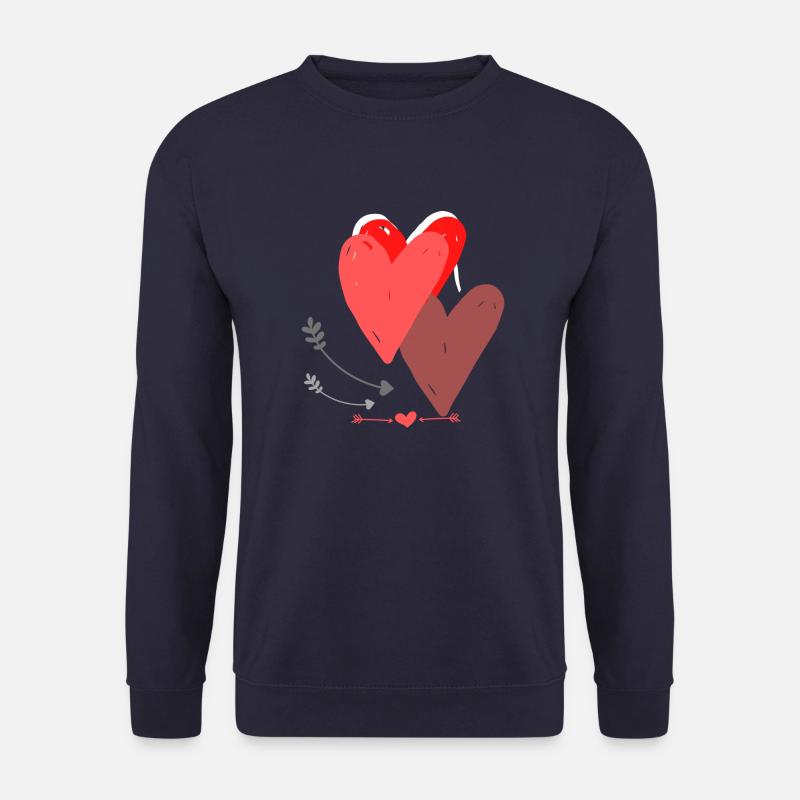 Herzen 3 - Unisex Pullover - Navy
