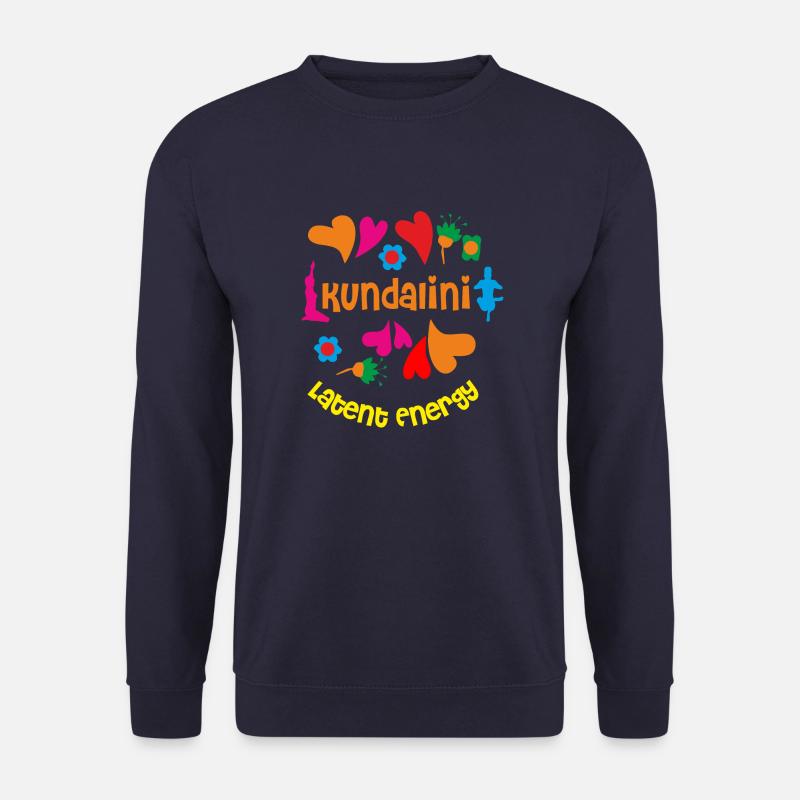 Kundalini Yoga: Bunte Herzen - Unisex Pullover - Navy