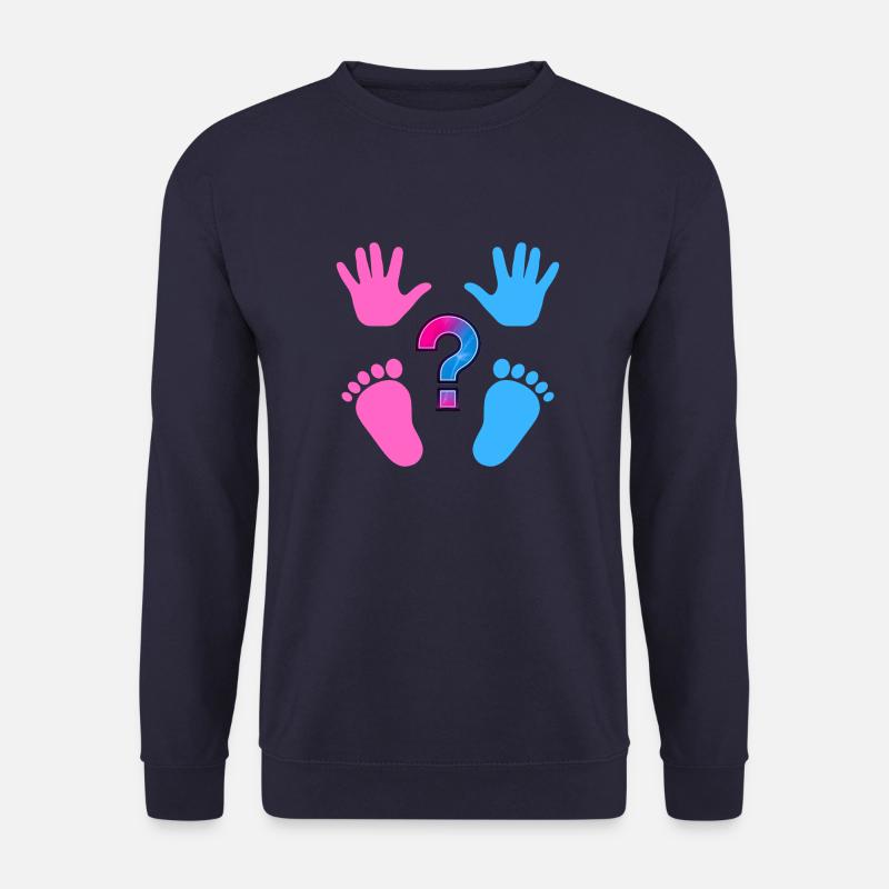 Mädchen oder Junge - Unisex Pullover - Navy
