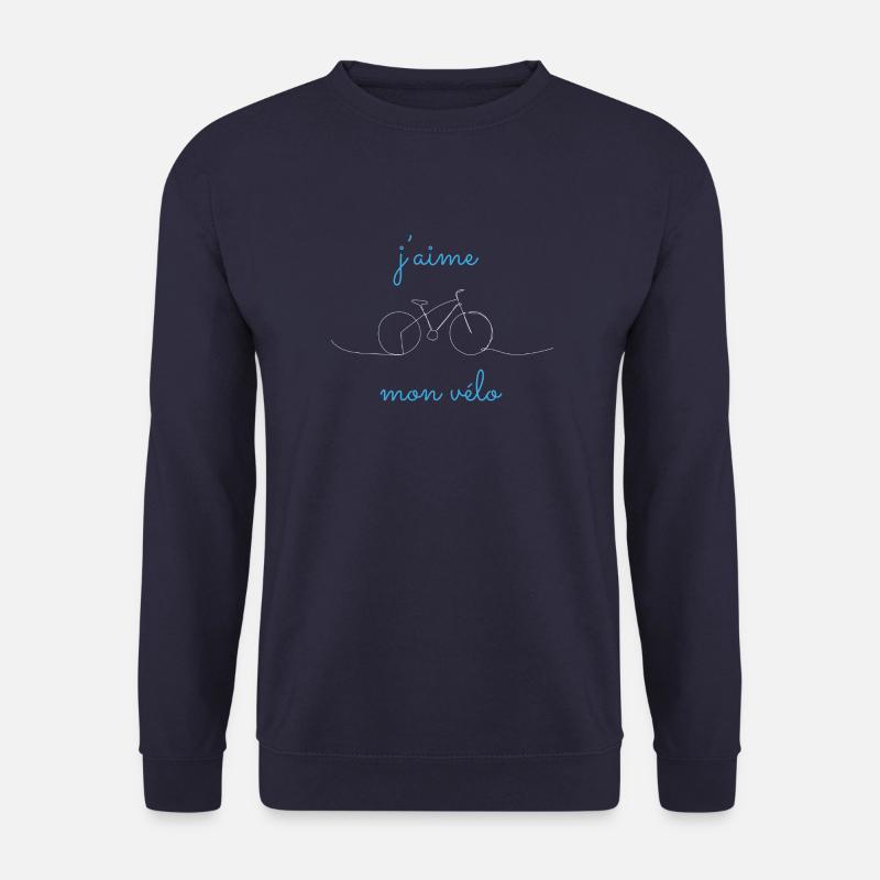Le velo 3 - Sweat-shirt Unisexe - marine